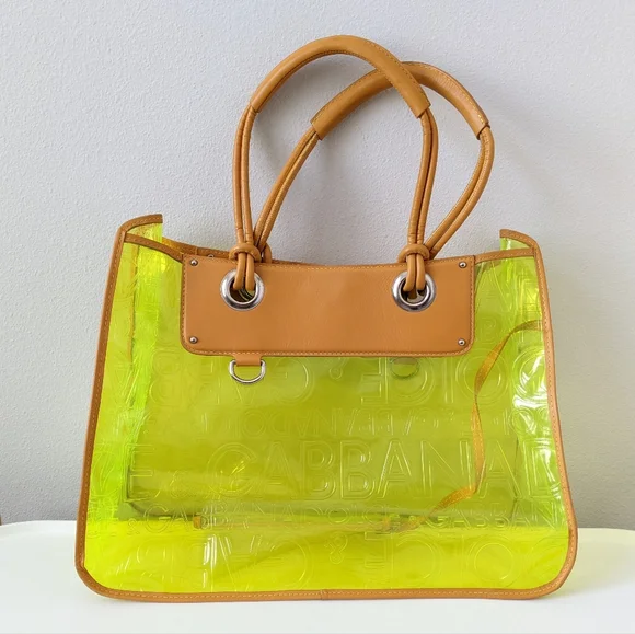 Rare Large Dolce & Gabbana vinyl bag - Picture 3 of 14